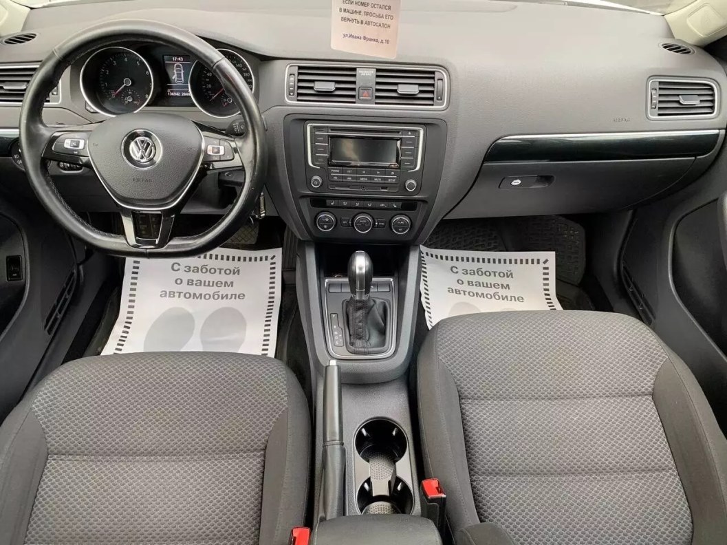 Volkswagen Jetta Comfortline 1.6 АКПП, 2016, 81 000 км фото 10
